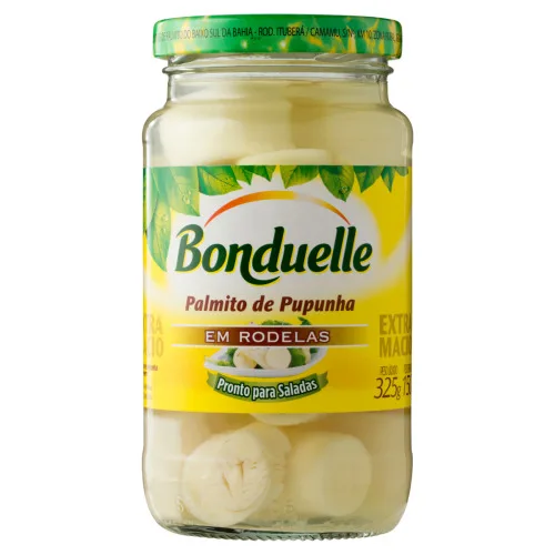 Palmito Bonduelle 150g Rodela Pupunha - BONDUELLE