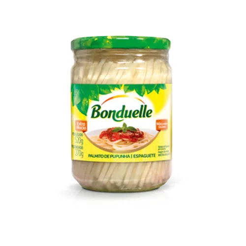 Palmito Pupunha Bonduelle Espaguete 270gr - BONDUELLE