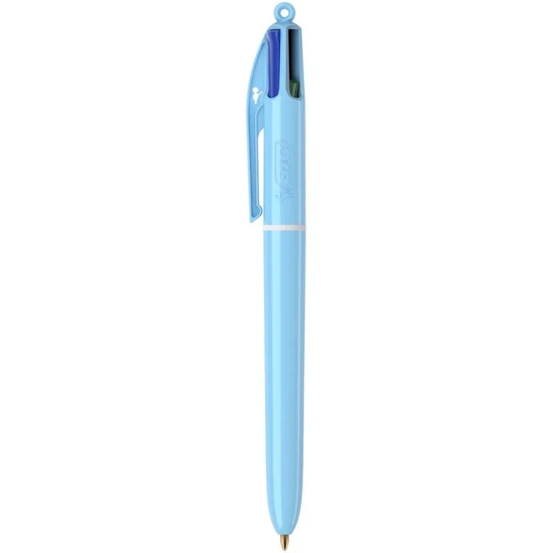 Caneta Esferográfica 4 Cores 1.0mm Pastel