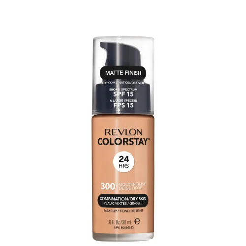 Revlon Base Liq Pump Clst Comb/oily Golden Beige - REVLON