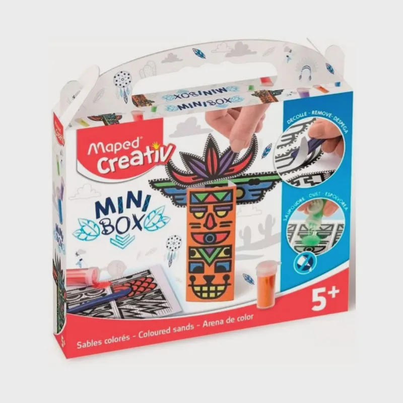 Kit Creativ Mini Box Arte com Areia Maped