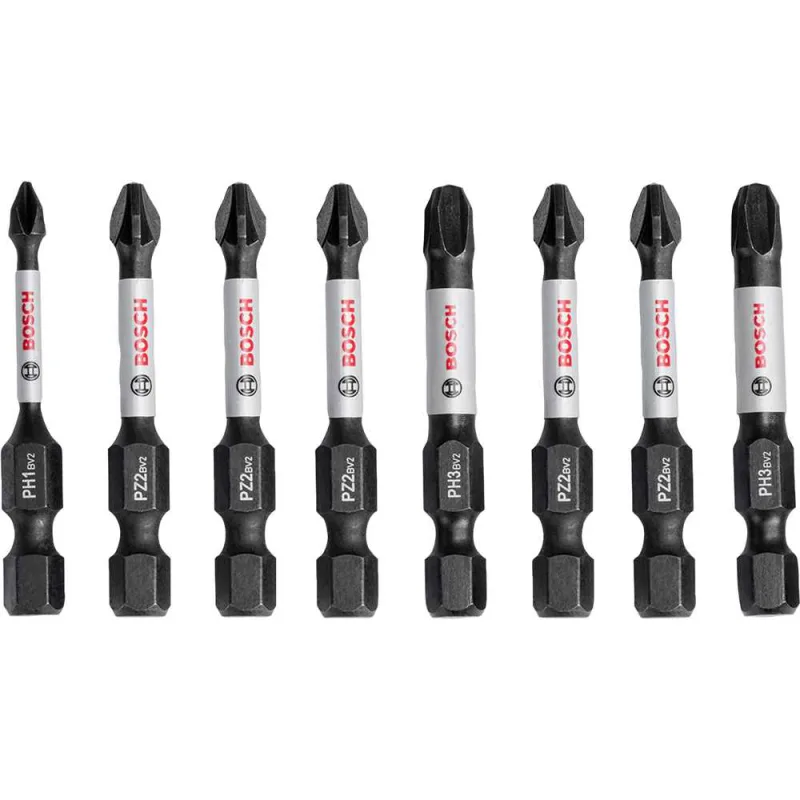 Bits Impact Control PH1 PH2 PH3 PZ2 PZ3 50mm - Bosch - BOSCH