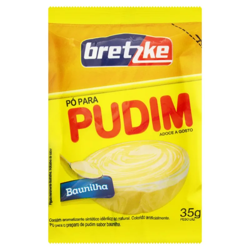 Pó p/ Pudim Bretzke Baunilha 35g