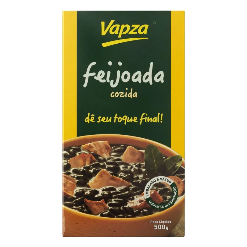 Feijoada Vapza Cozida Caixa 500g