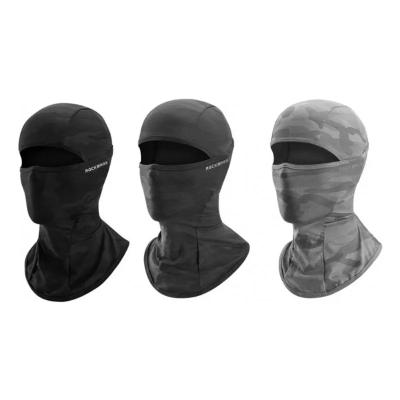Máscara De Ciclismo Balaclava Ski Uv 3 Unidades Basamontanas