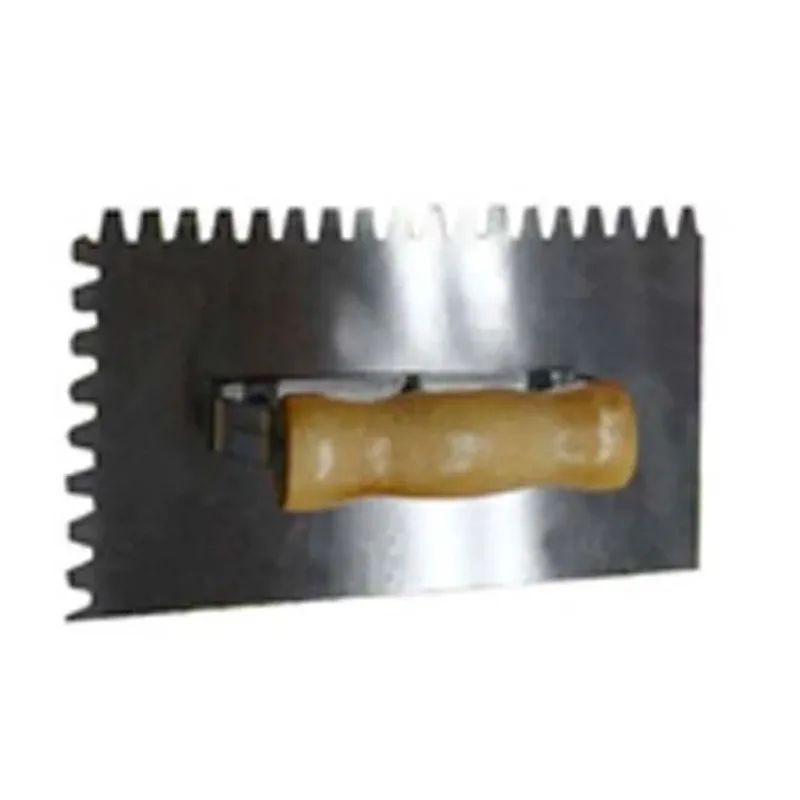 Desempenadeira de aço carbono 25,6x12cm dentada Prosteel