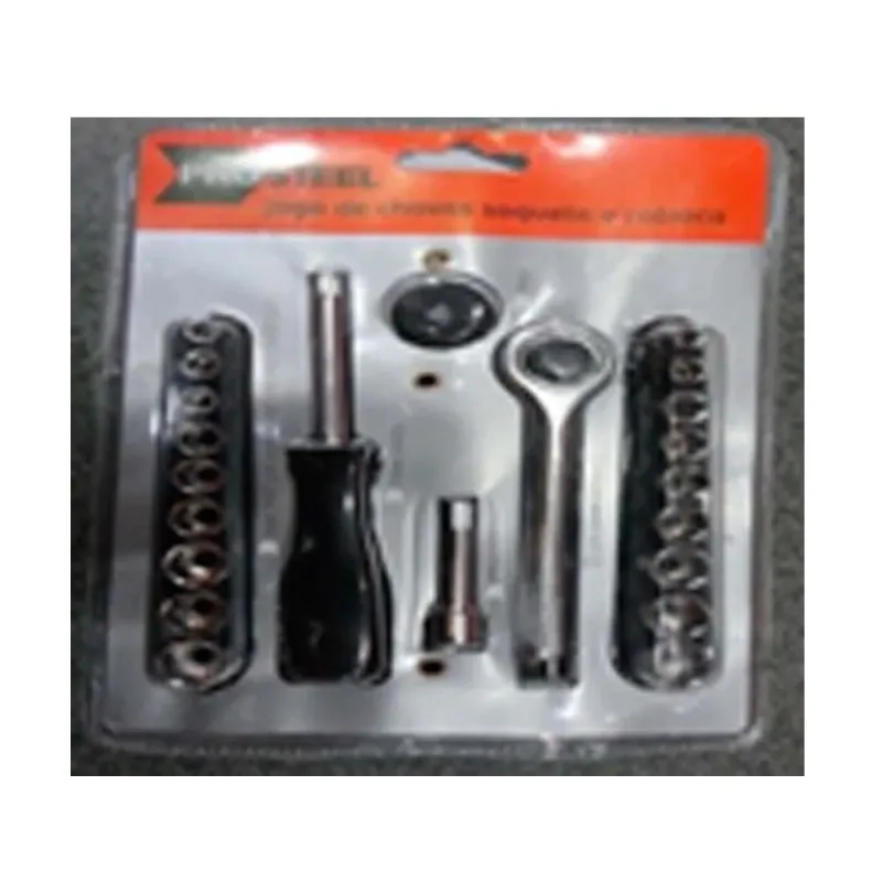 Jogo de Chaves, Soquetes e Catracas Prosteel Preto - Prosteel