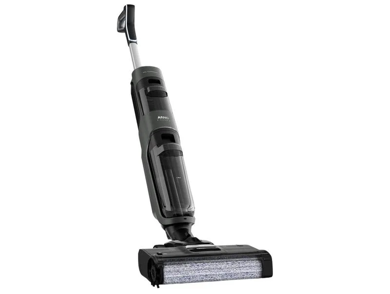 Aspirador de Pó Vertical Portátil Arno sem Fio 200W LXC4 X-Clean 4 Cinza e Prateado - Arno