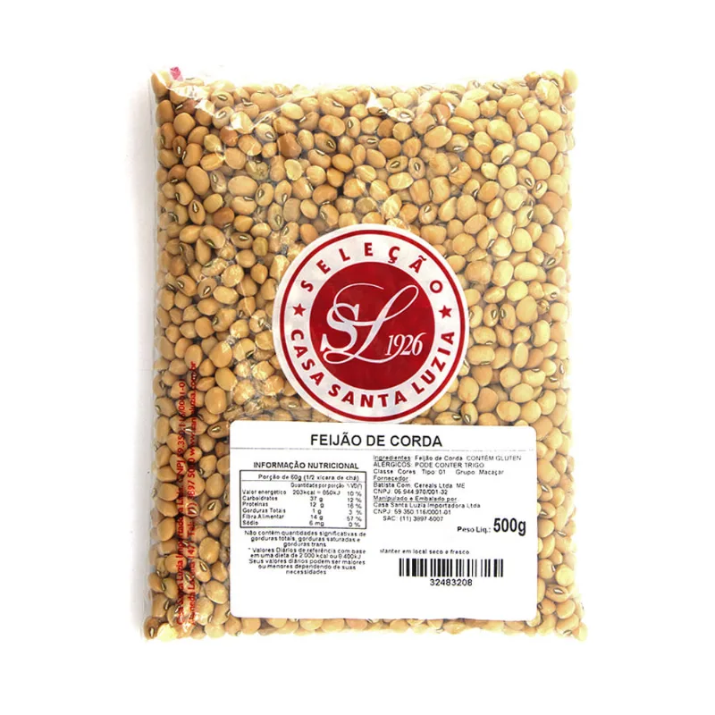 Feijão de Corda Casa Santa Luzia 500g