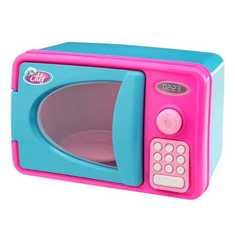 Microondas De Brinquedo Com Luz E Som Porta Abre