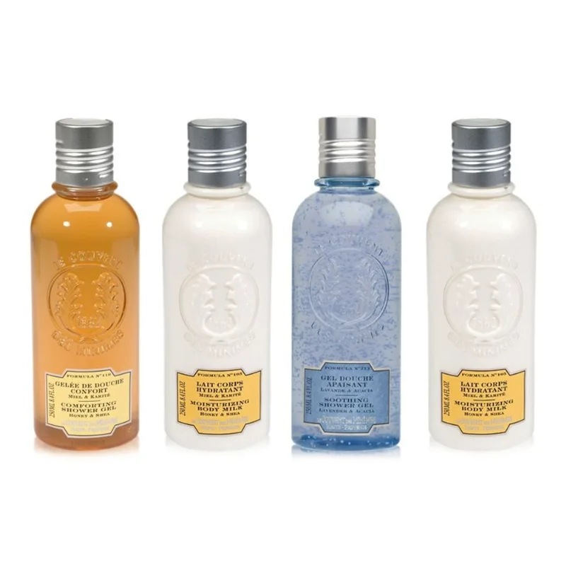 Kit Loccitane Gel de Banho 4 Unidades