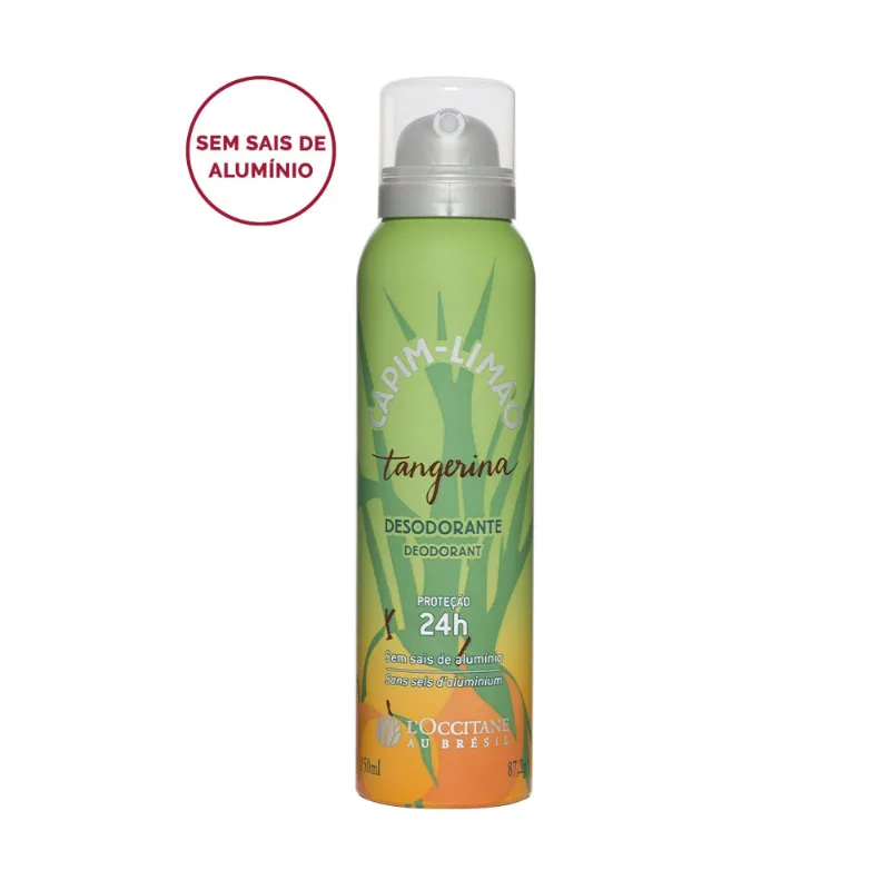 L'OCCITANE capim limao tangerina desodorante aerosol 150ml