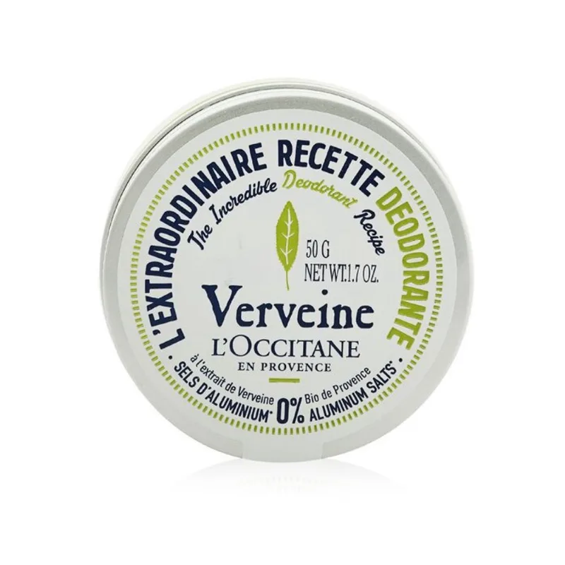 Desodorante em bastão L'Occitane Verveine (Verbena) 0% Alumínio Sa