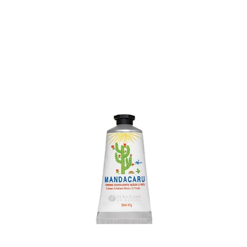 L'OCCITANE mandacaru creme esfoliante para maos E pés 50ml