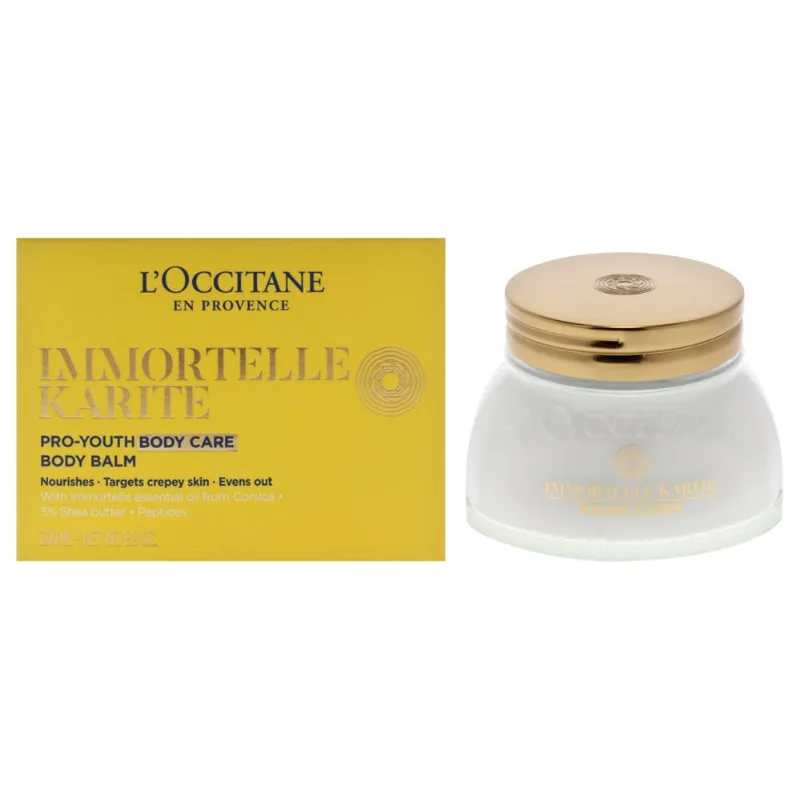 Bálsamo corporal LoCcitane Immortelle Karite Anti-Envelhecimento 200mL Unise