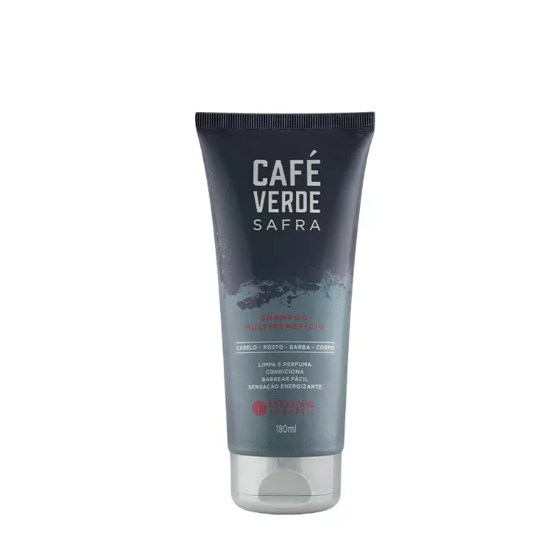 Shampoo Multibenefício Café Verde Safra L'Occitane Au Brésil 180ml
