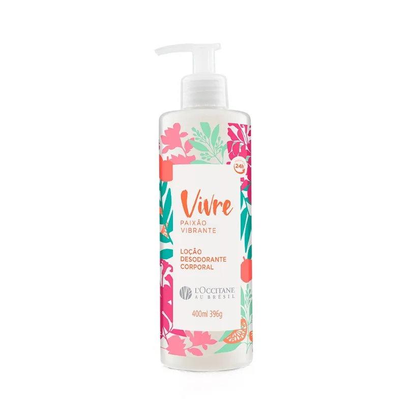 L'OCCITANE vivre paixao vibrante locao des corporal 400ml
