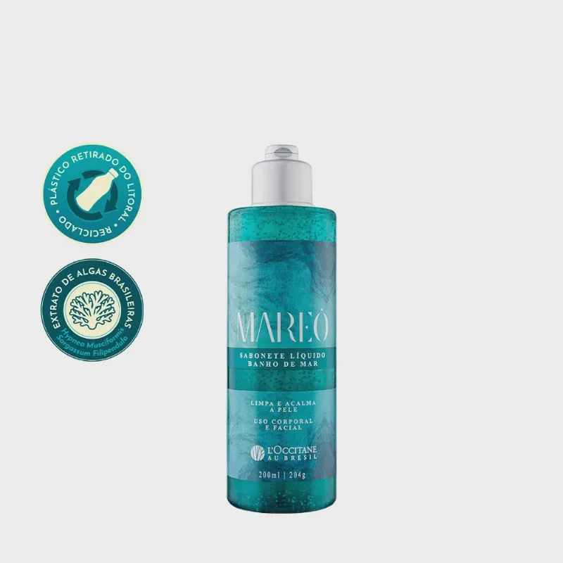 Mareó sabonete líquido banho de mar L'OCCITANE 200ML