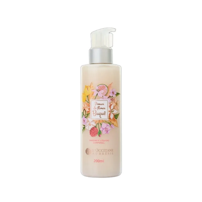 Sabonete Líquido Corporal Pomar de Flores Buquê L'Occitane Au Brésil 200ml