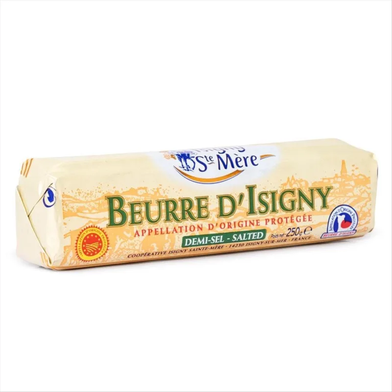 Isigny | Beurre Demi Sel Rouleu Aoc Isigny Aoc | Colis De 20 Rouleaux De Le Kg - ISIGNY STE MÈRE
