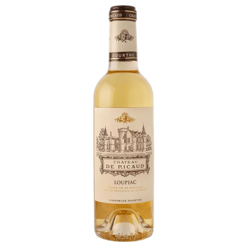 Vinho Branco Doce de Sobremesa Francês Château de Ricaud Loupiac 375ml - Château Ricaud
