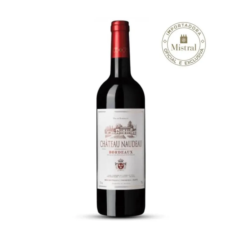 Vinho Tinto Francês Château Naudeau 2023 Schröder & Schÿler 750ml - Schröder & Schÿler