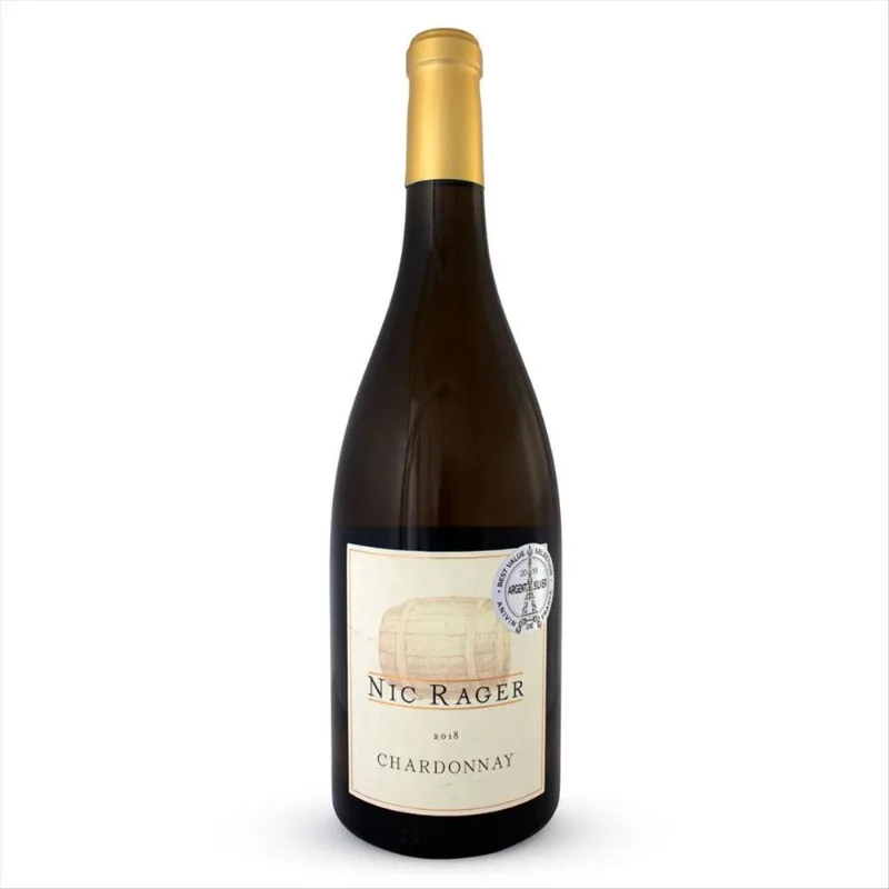 Vinho Branco Francês Nic Rager Chardonnay Garrafa 750 mL Vinho Branco Francês Nic Rager Chardonnay Garrafa 750mL