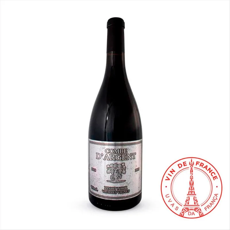 Vinho Tinto Francês Combe D'Argent Pinot Noir Garrafa 750ml