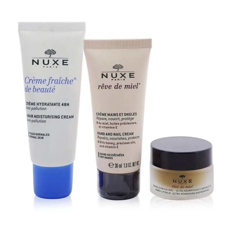 Kit de cuidados com a pele Nuxe Moisture Me: 1x Creme Fraiche De Beaute 48