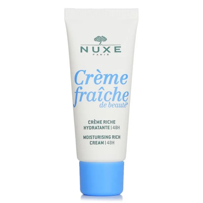 Creme hidratante Nuxe Creme Fraiche De Beaute 48HR para pele seca