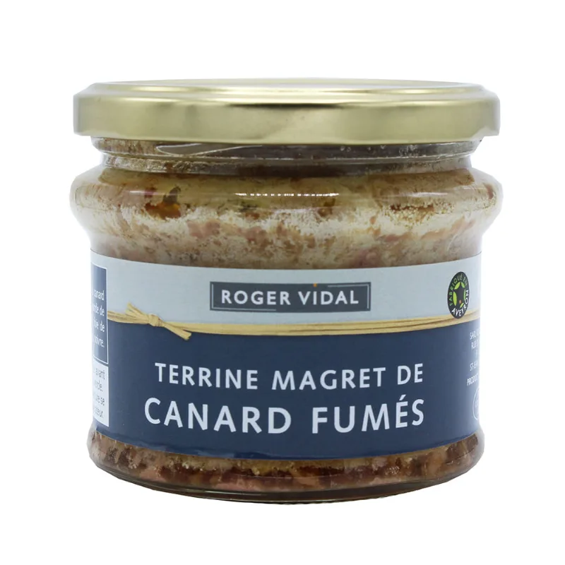 Patê Carne Suína Pato Defumado Roger Vidal 180g
