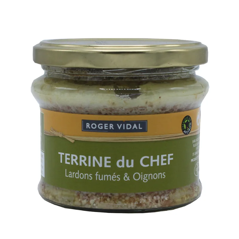 Patê Carne Suína Terrine Du Chef Roger Vidal 180g