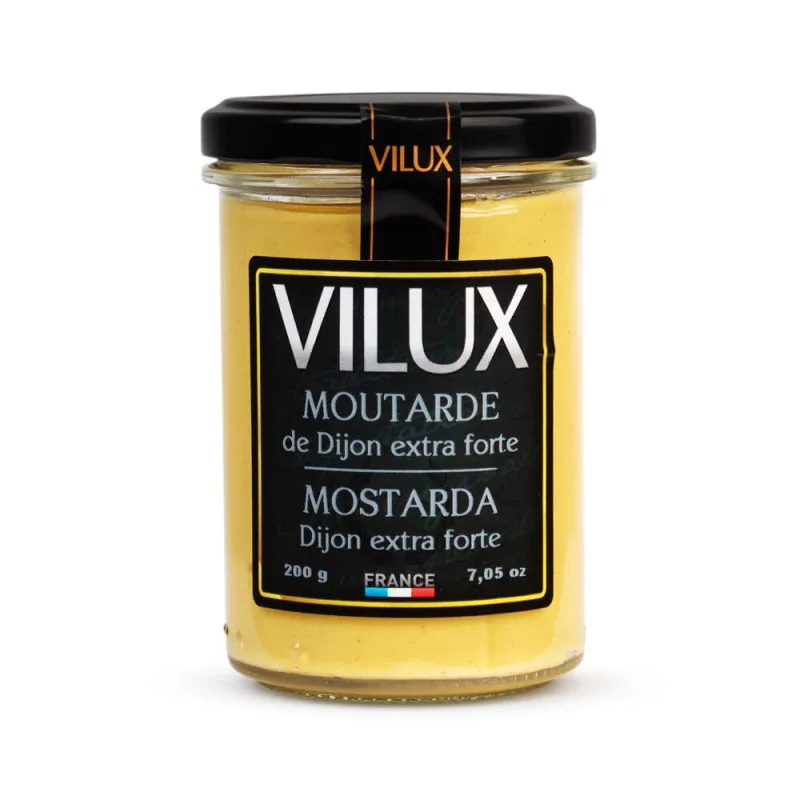 Mostarda Francesa Extra Forte Vilux 200g - VILUX