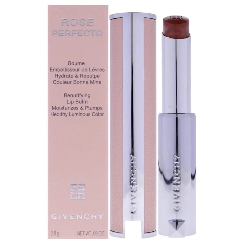 Bálsamo labial Givenchy Rose Perfecto Plumping N302 Warm Maple