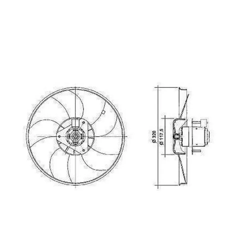 Motor Ventilador 4Ev014A Valeo