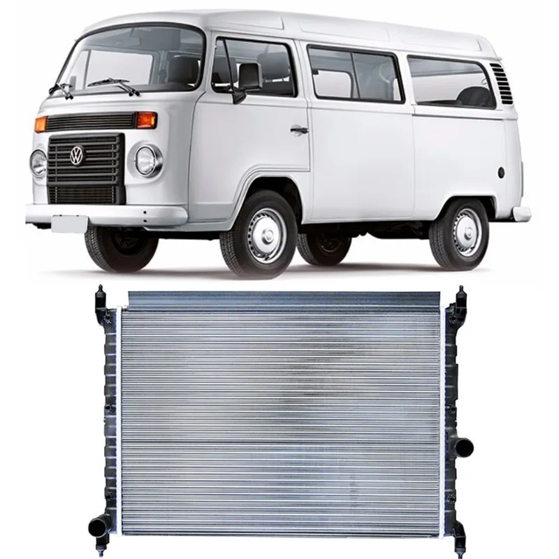 Radiador Vw Kombi Pirua 1.4 8V Manual Sem Ar Valeo 734471R