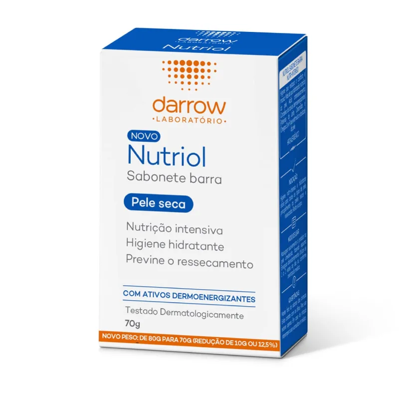 Sabonete Darrow Nutriol 70g - Darrow - Darrow