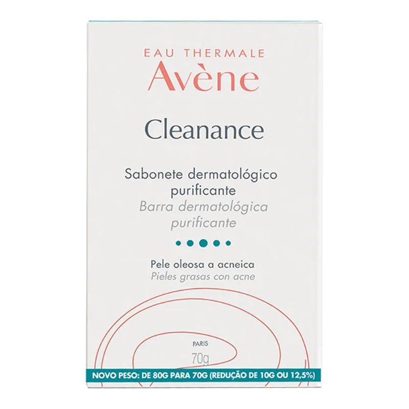 Sabonete em Barra Purificante Avène Cleanance 70g