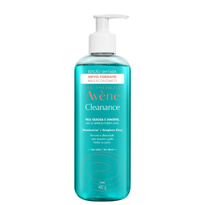 Avène Cleanance - Gel de Limpeza Facial 400ml