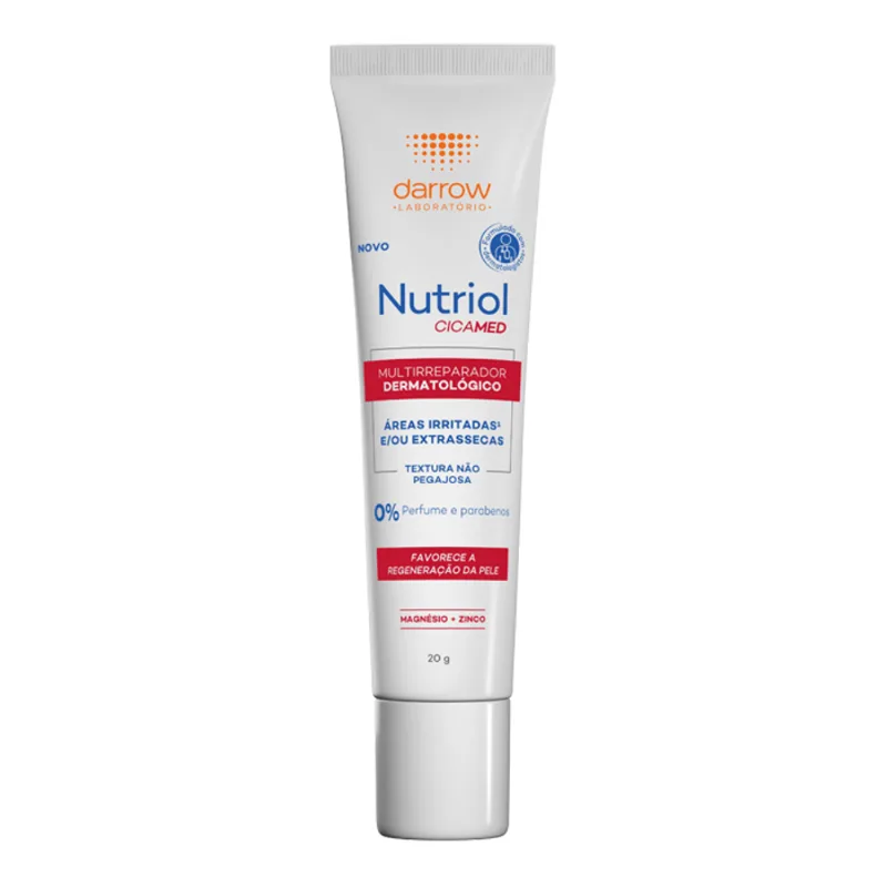 Hidratante Multirreparador Darrow Nutriol Cicamed Sem Perfume 20g