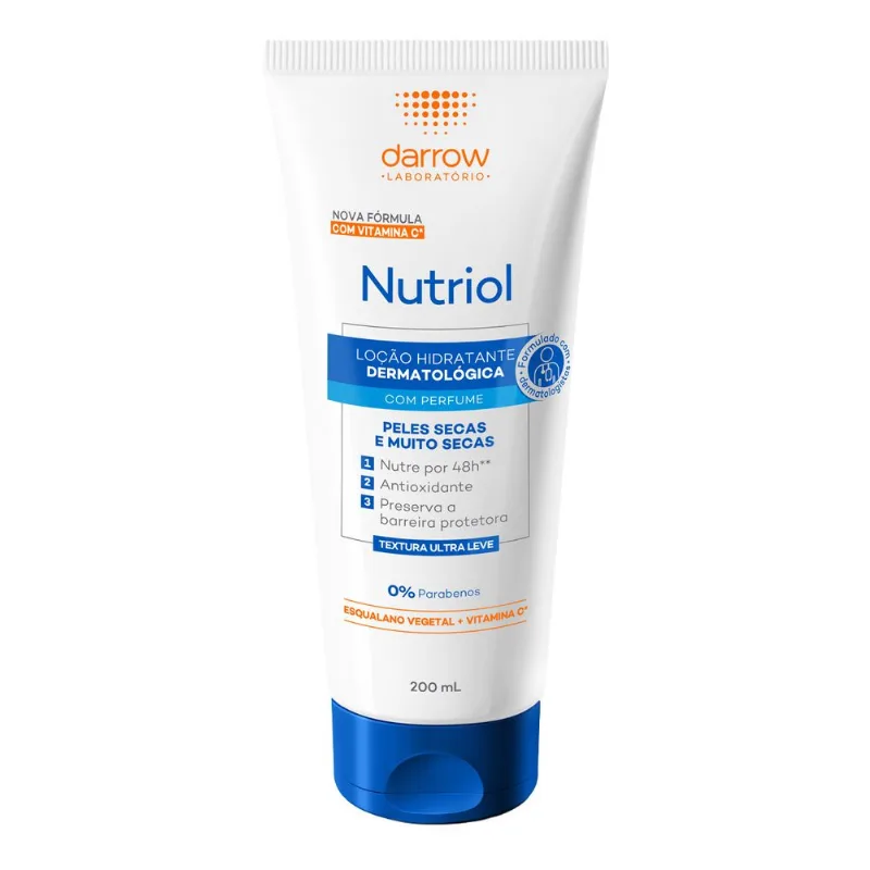 Hidratante Corporal Darrow Nutriol Loção Dermatológica Com Perfume 200ml