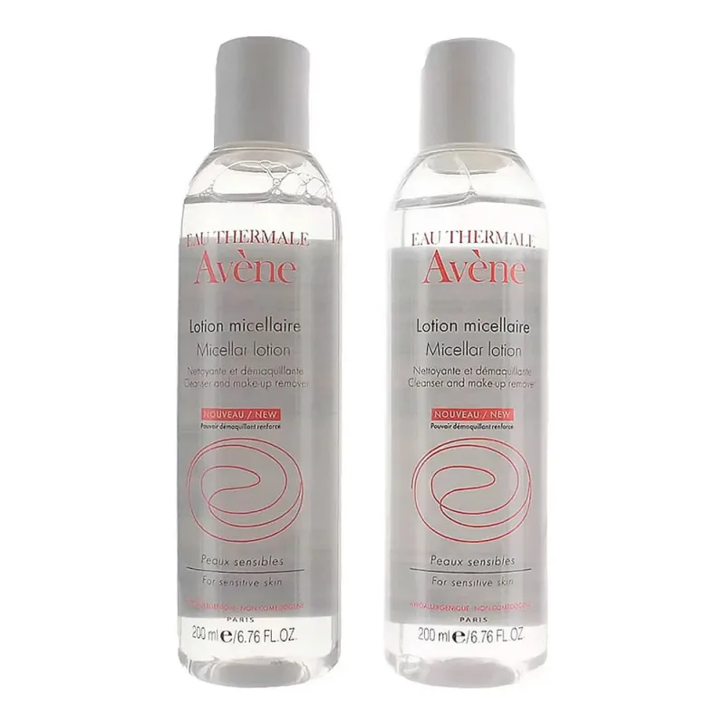 Kit Avène Solução de Limpeza Facial Loção Micelar 200ml 2 Unidades - Avène