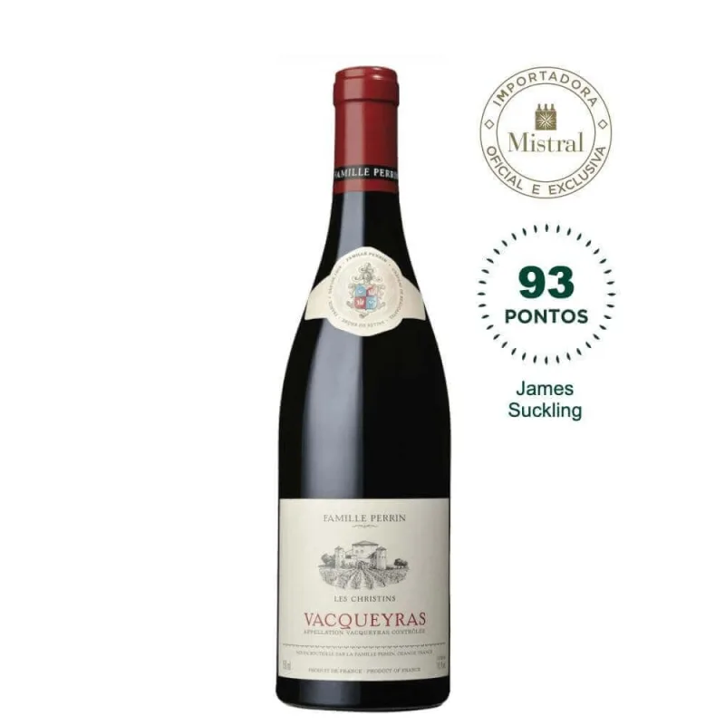 Famille Perrin Vacqueyras Les Christins Rouge 2022 (Famille Perrin) 750ml - Famille Perrin