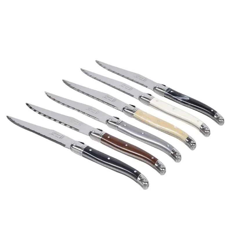 Conjunto de 6 Facas Laguiole em Aço Inox Jean Neron 4089010001