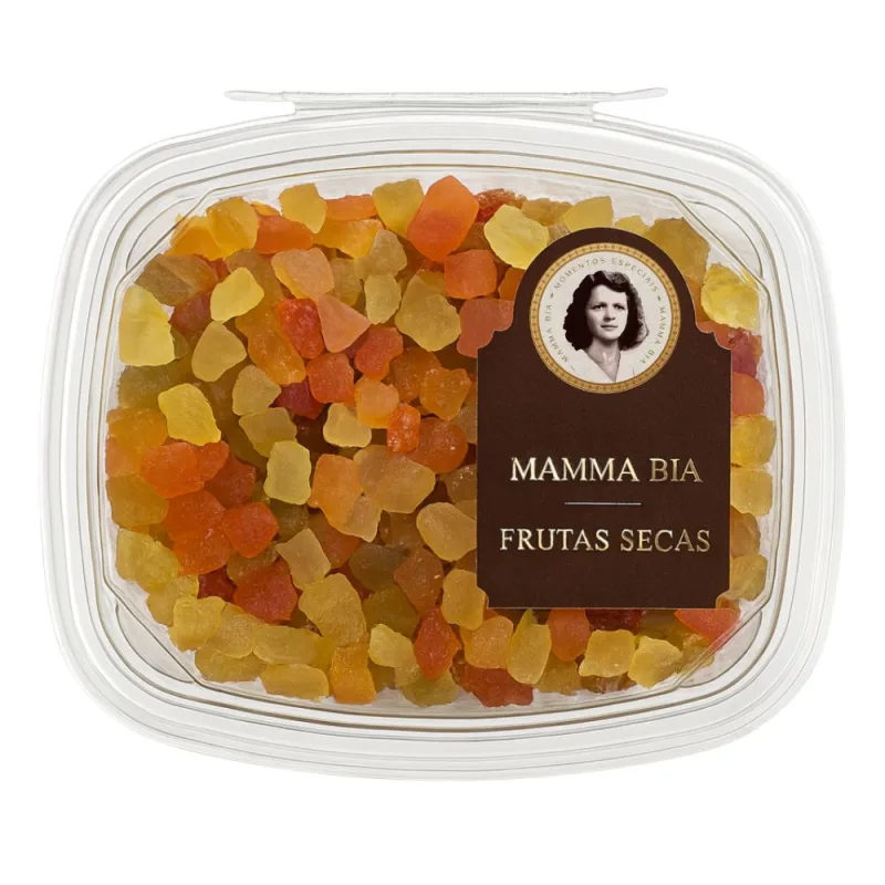 Frutas Cristalizadas Mamma Bia 200g - GERAL
