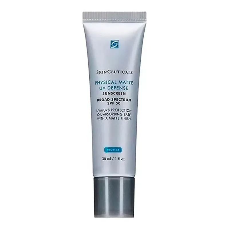 Protetor Solar Facial Skinceuticals Physical Matte UV Defense com Cor FPS50 30ml