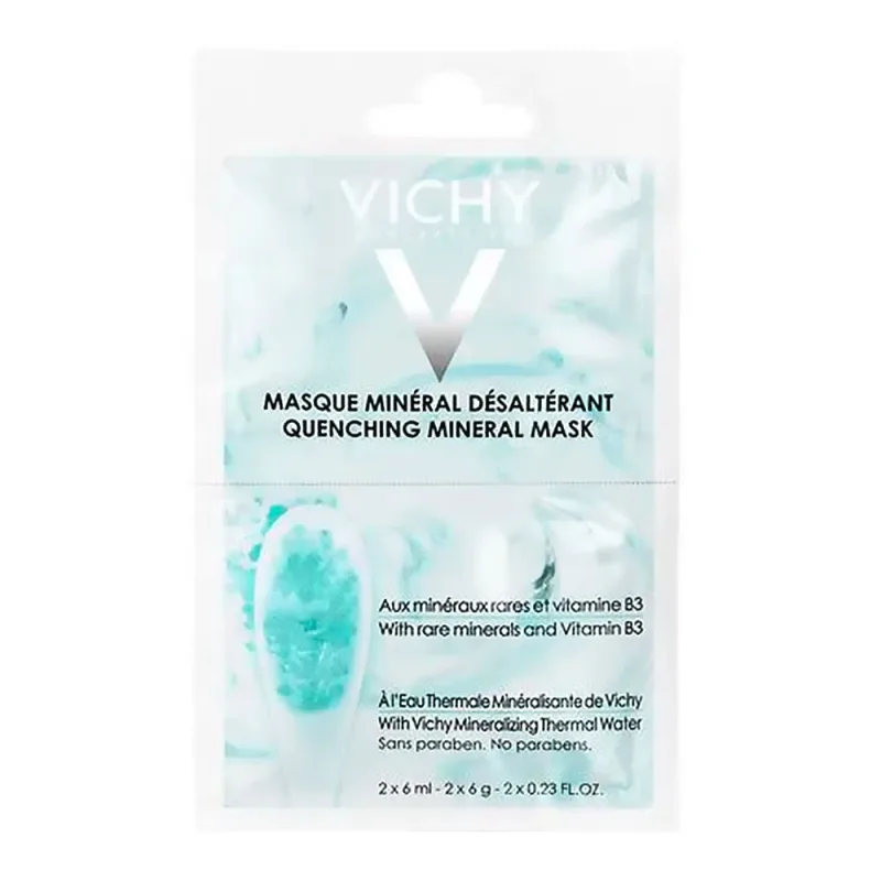 Máscara Mineral Facial Vichy Duo Reequilibrante 6ml 2 Sachês - Vichy