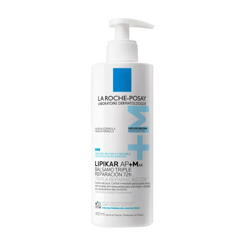 Hidratante Corporal Lipikar Baume Ap+Max - 400ml - La Roche Posay