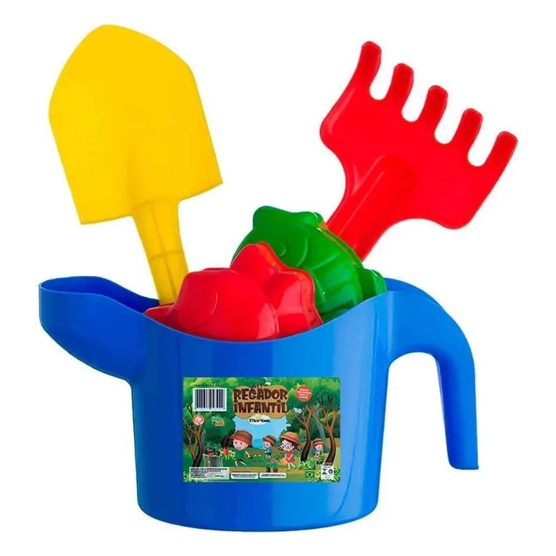 Kit De Regador Infantil Para Praia - 4 Peças