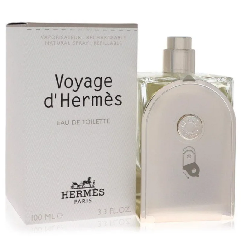 Perfume Voyage D'hermes 100 ML Eau De Toilette Spray Refillable (Unisex) Masculino